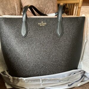 Tote 11.5 in by 16 in (top width of bag opening)